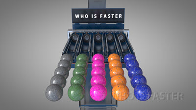 Who is faster 50